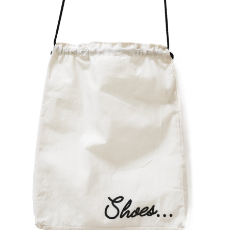 Printed Drawstring 'Shoe' Bag Lined