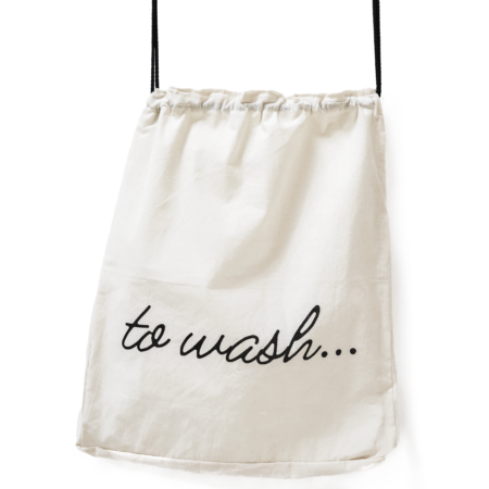 Printed 'to wash' Lined Bag Large