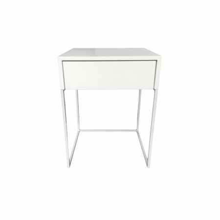 Metal Pedestal - White